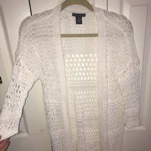 White  Cardigan